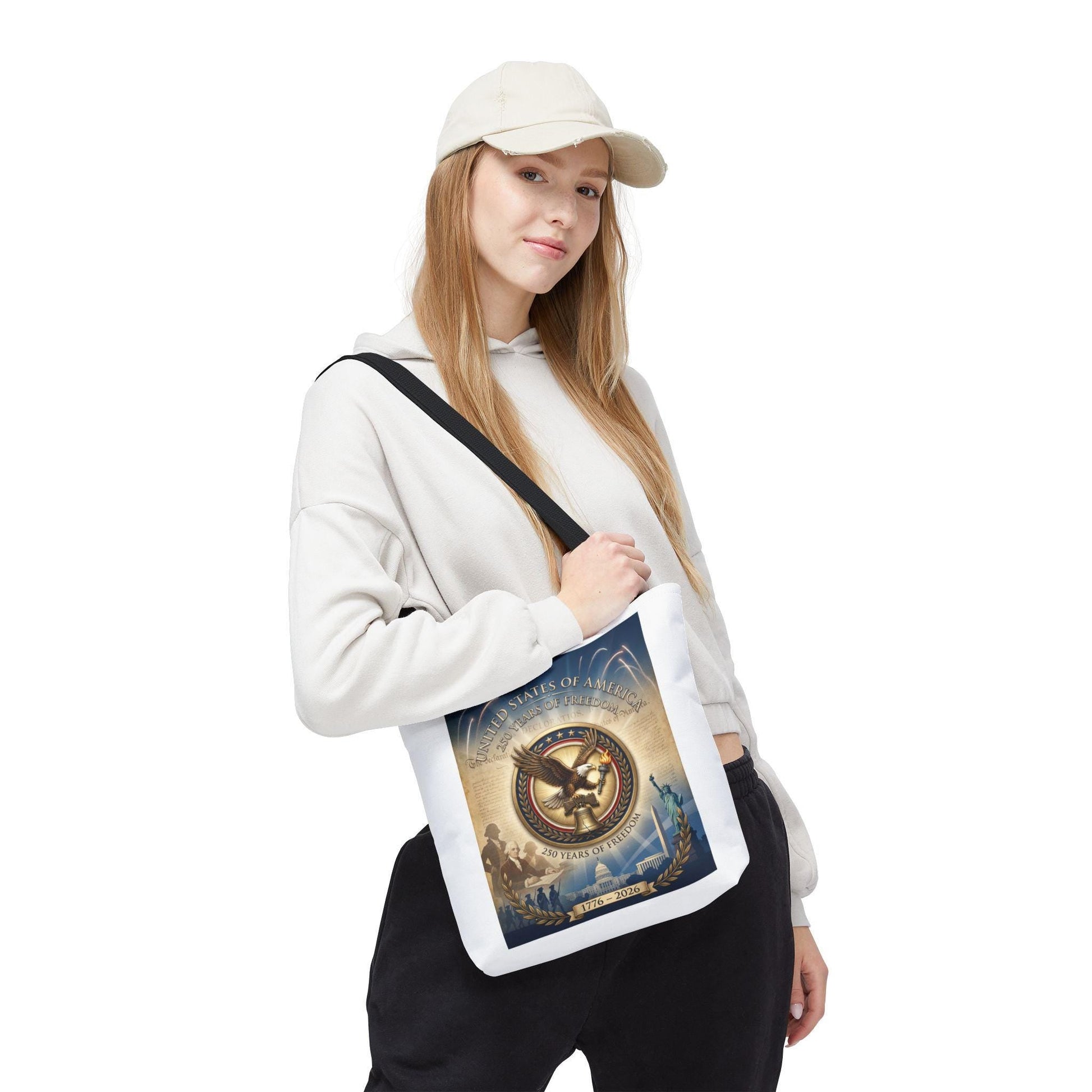 america 250th anniversary tote bag