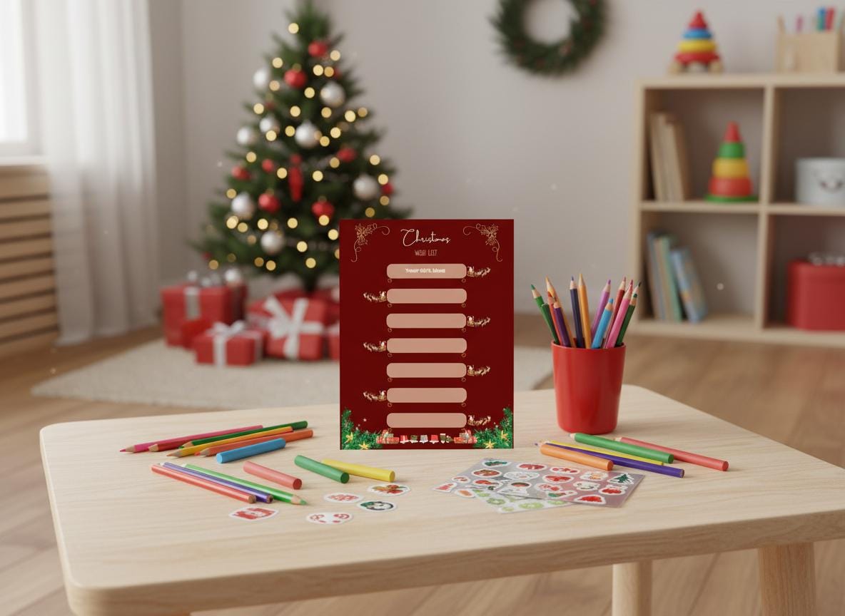 Personalized Christmas Wish List | Loki's Shop Too