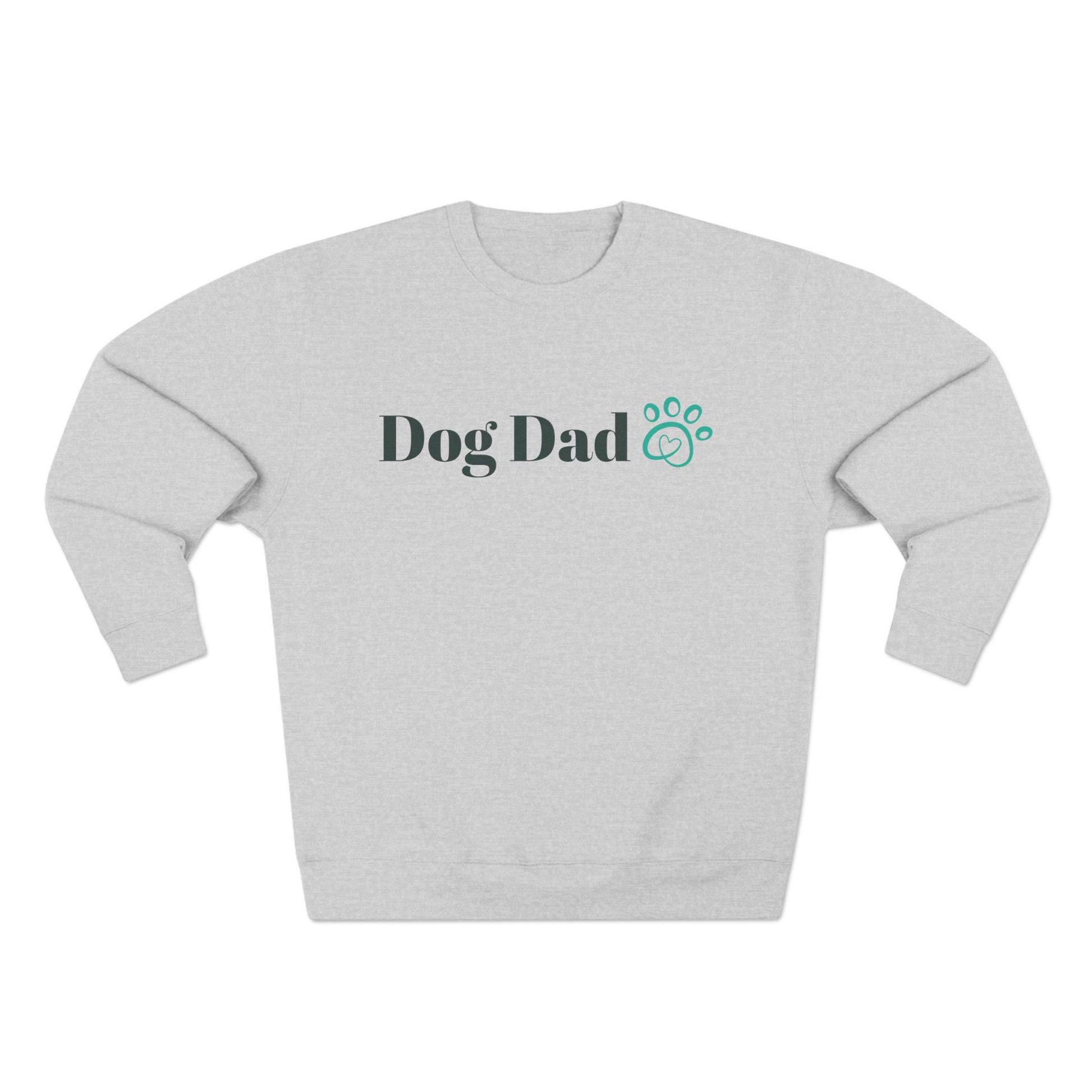 Dog Dad Unisex Crewneck Sweatshirt - Cozy Gift for Pet Lovers, Perfect for Birthdays, Father's Day, Dog Lovers, Casual Wear | Loki's Shop Too