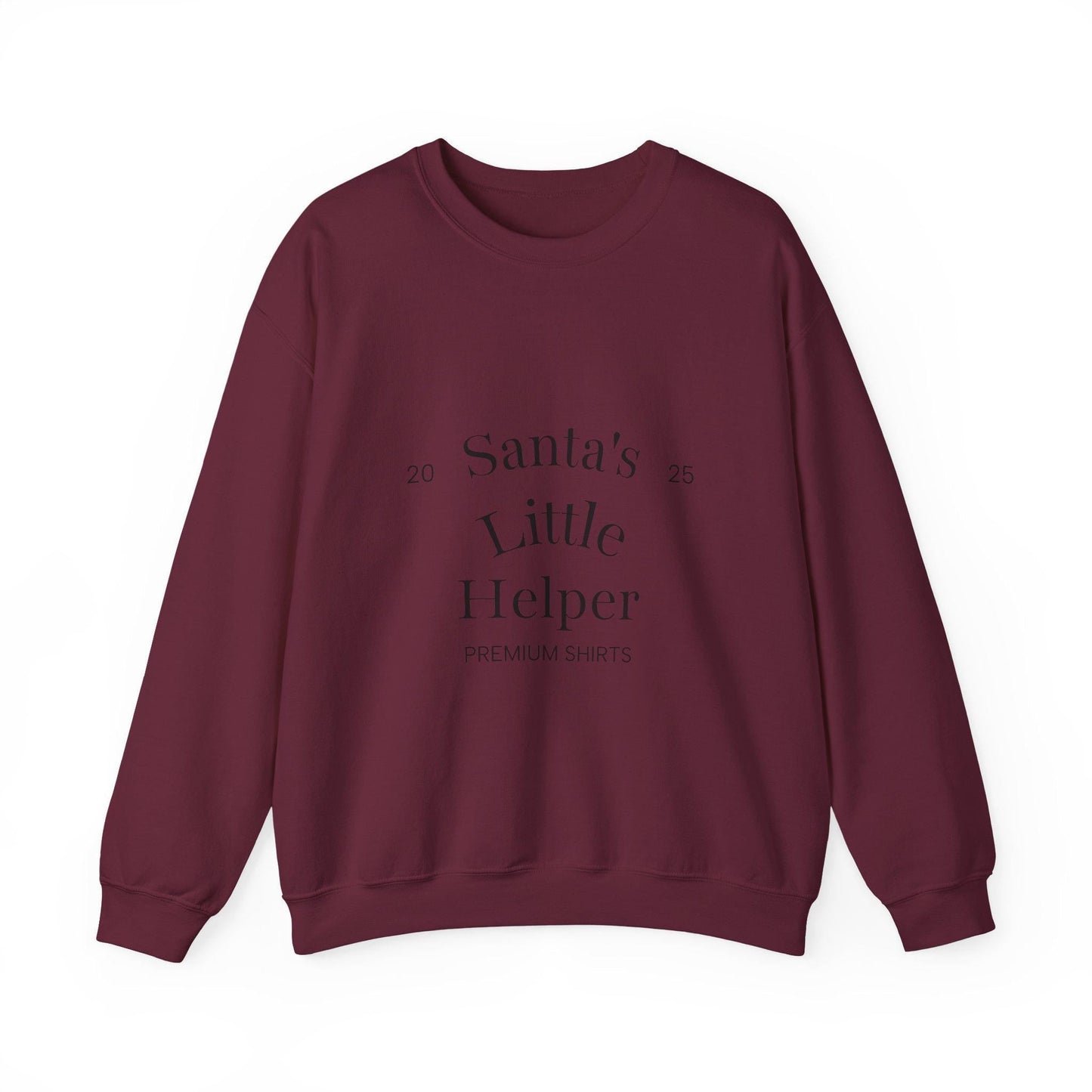 Santa's Little Helper Crewneck Sweatshirt Retro Christmas Gift | Loki's Shop Too