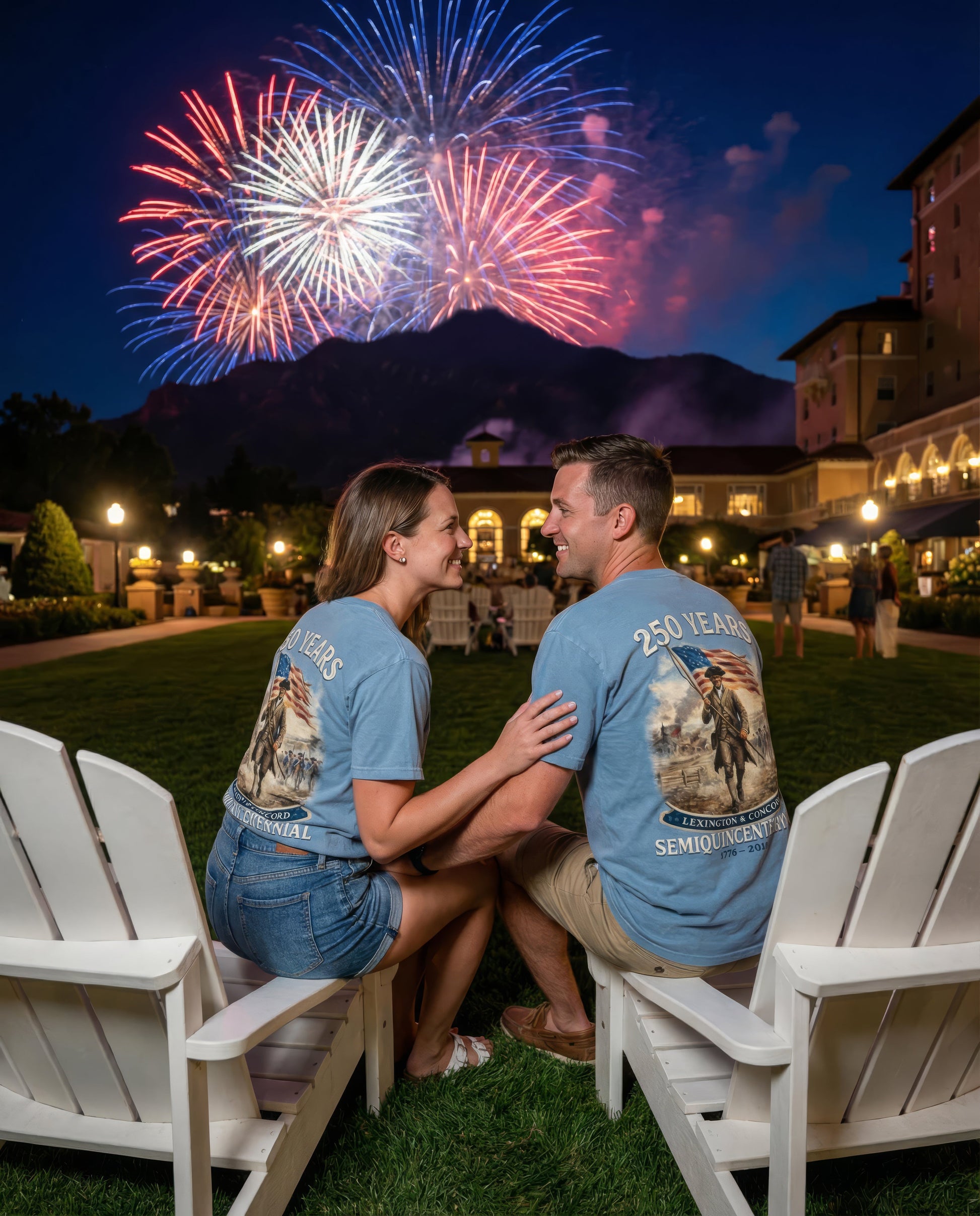 America 250th Anniversary Shirt | Revolutionary War Flag Tee, Patriotic USA Freedom (1776-2026) | Loki's Shop Too