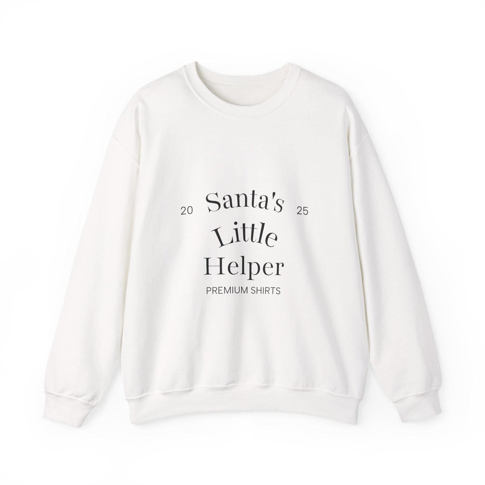 Santa's Little Helper Crewneck Sweatshirt Retro Christmas Gift | Loki's Shop Too