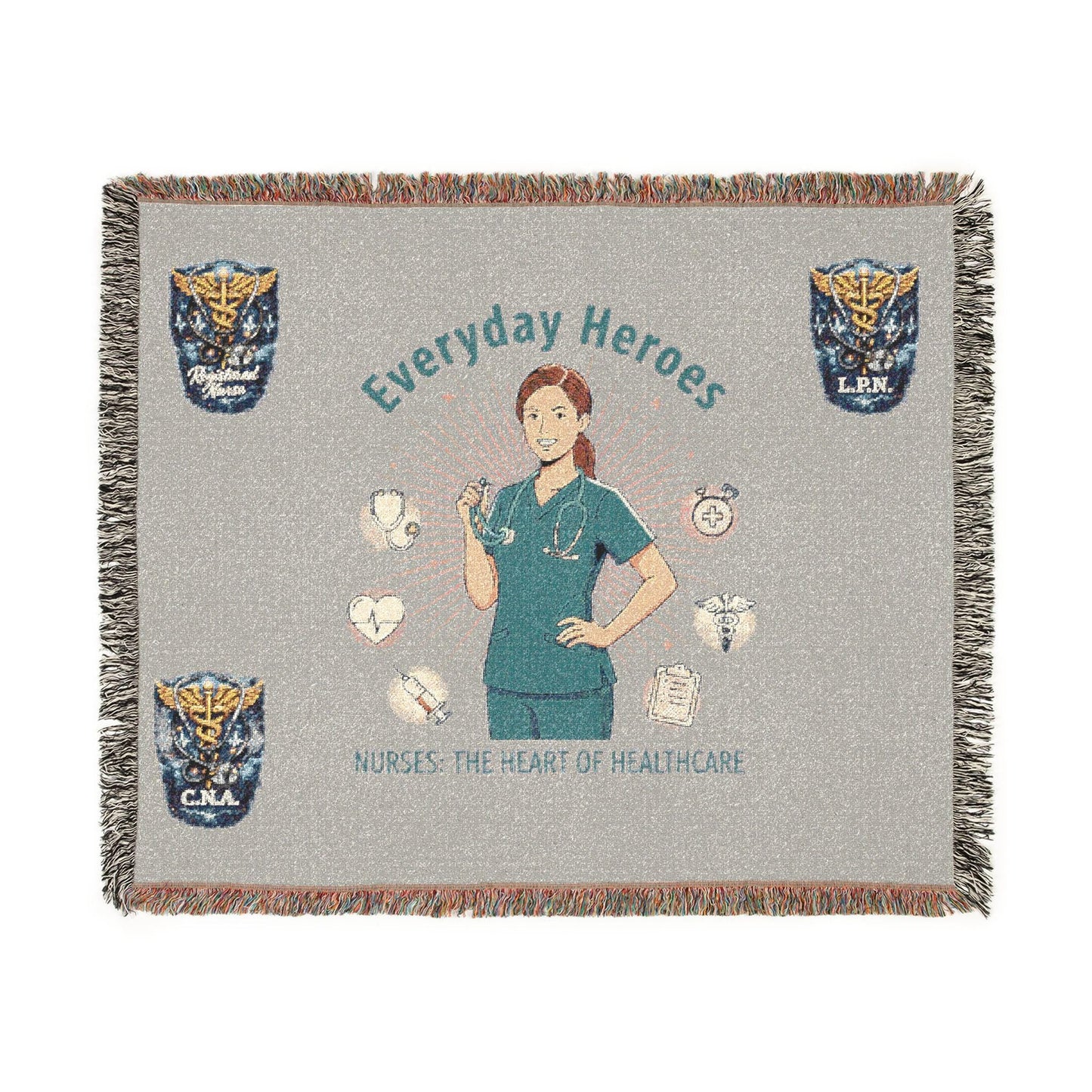 healthcare appreciation throw