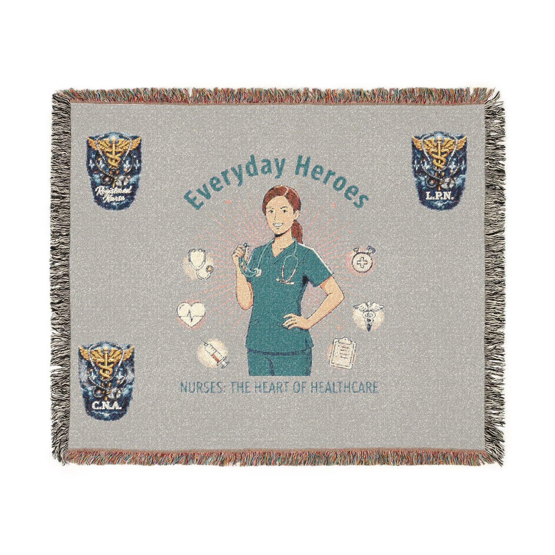 healthcare appreciation throw