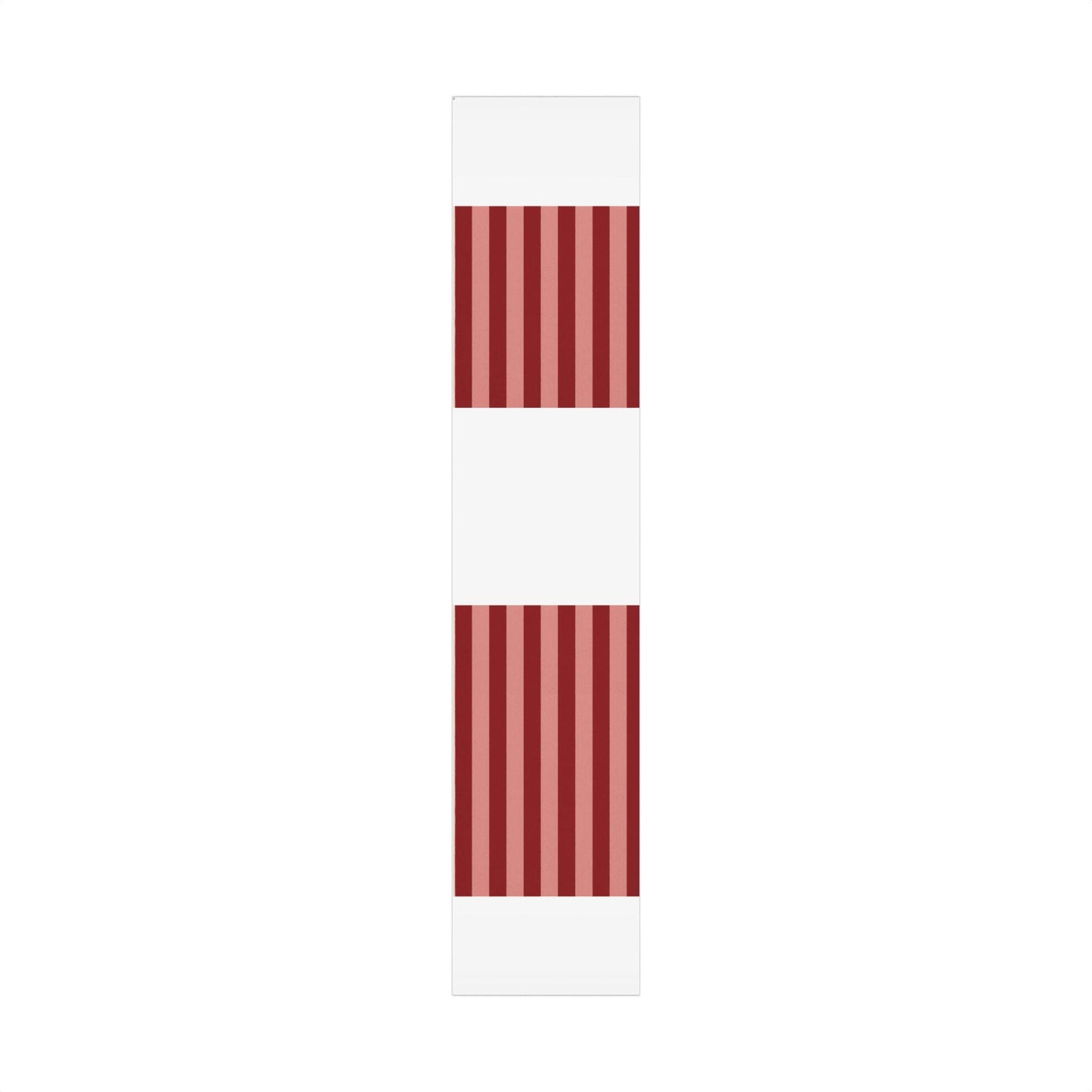 Festive Red Stripe Christmas Gift Wrap Holiday Paper | Loki's Shop Too