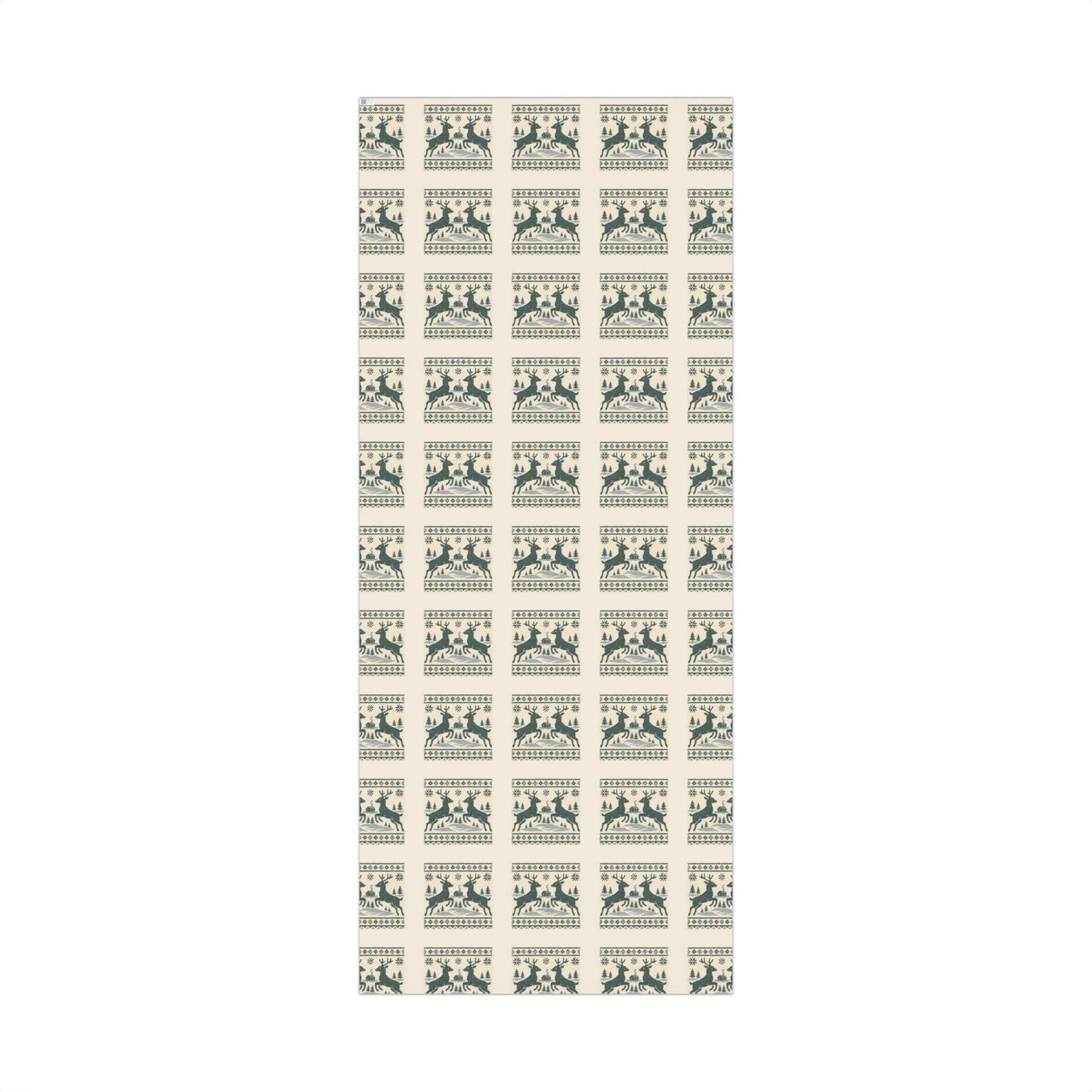 Nordic Reindeer Gift Wrap | Loki's Shop Too