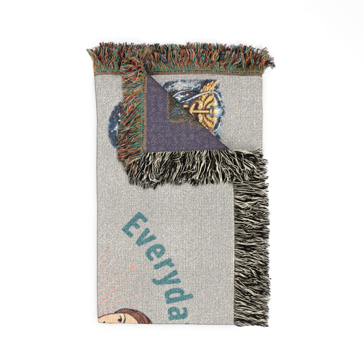 nurse 'everyday heroes' woven blanket