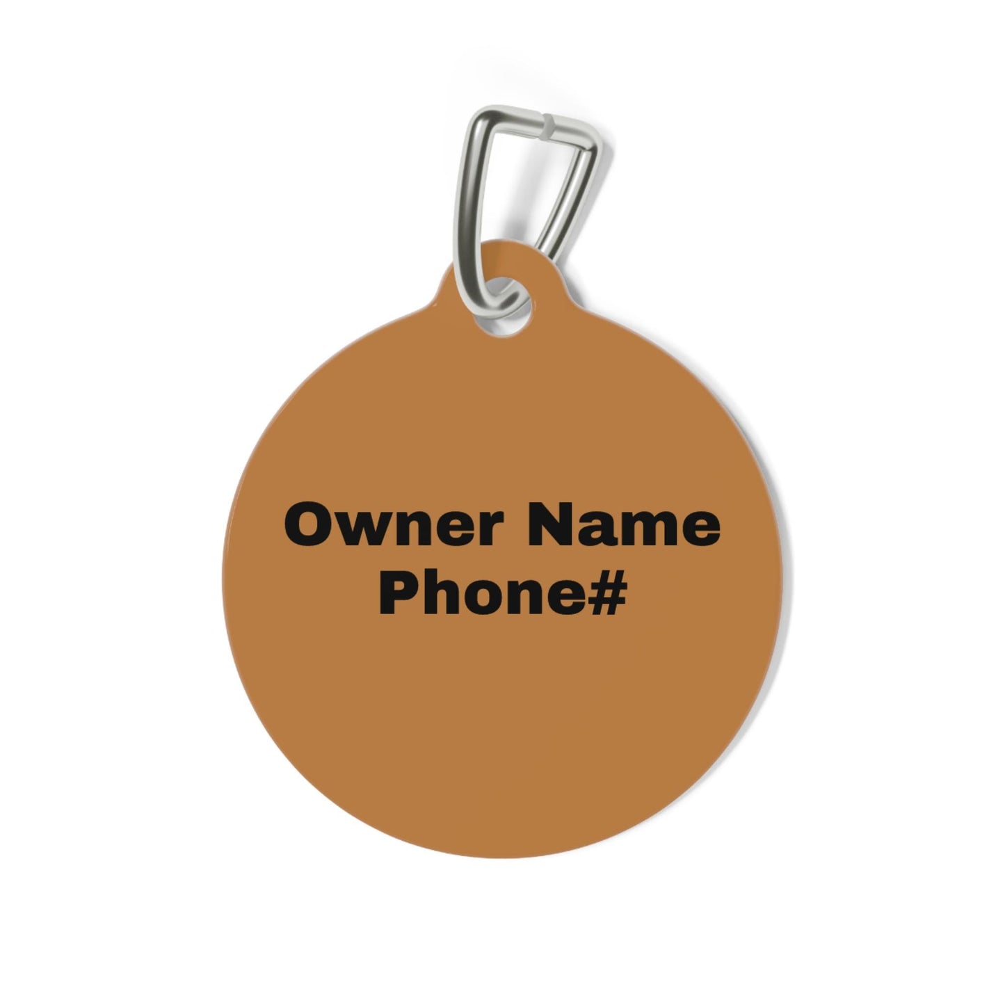 Custom Engraved Pet ID Tag Personalized Dog Cat Name Tag | Loki's Shop Too