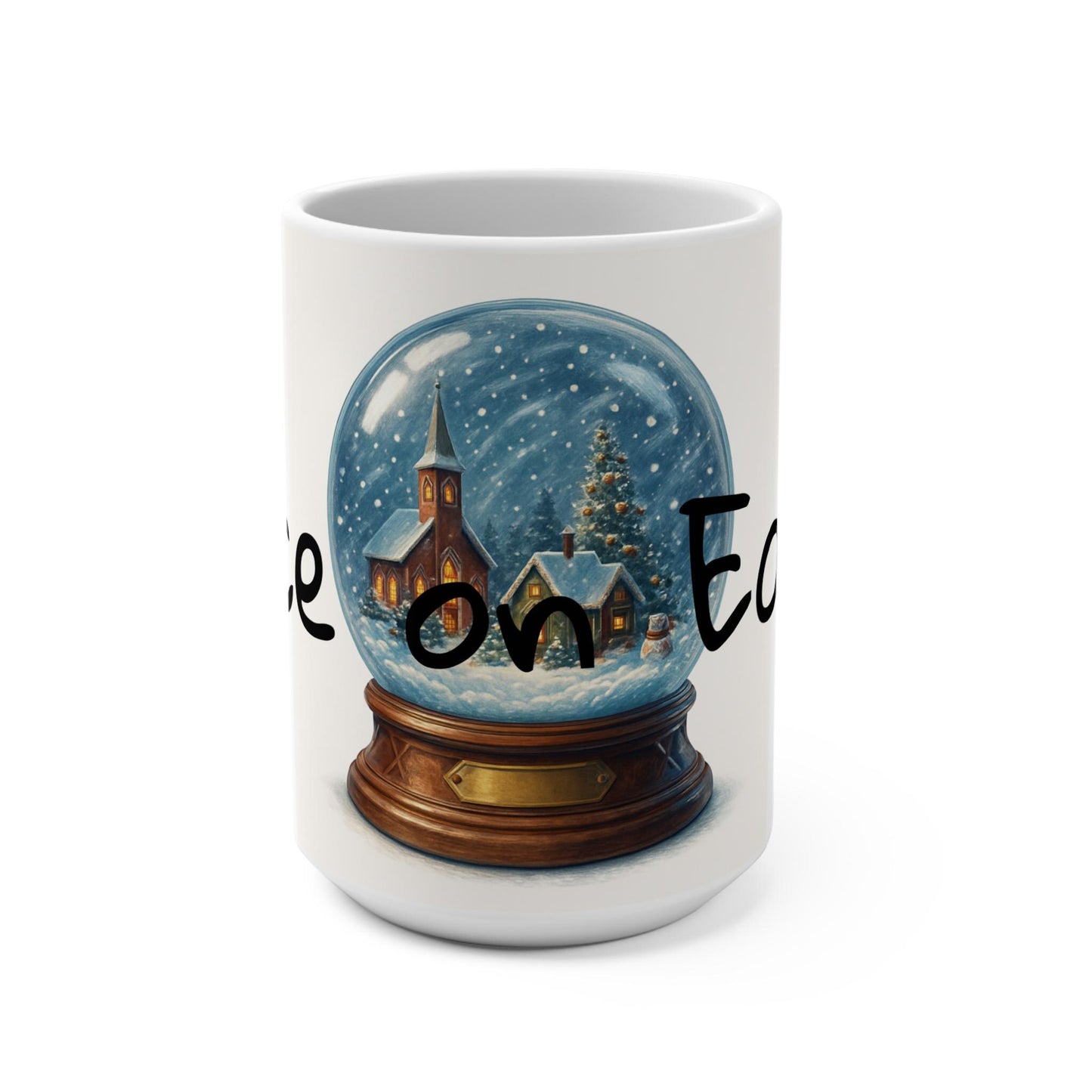 Winter Wonderland Mug Snow Globe Christmas Decor | Loki's Shop Too