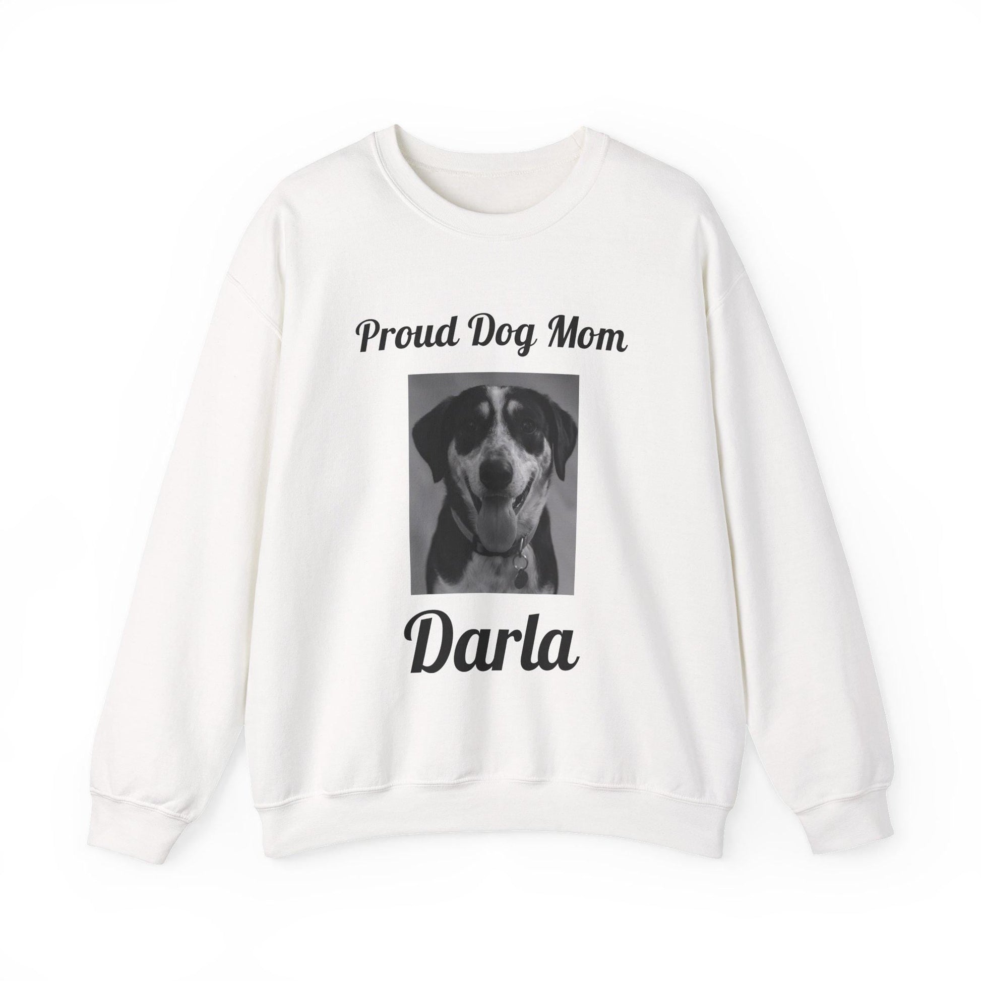 Proud Dog Mom Sweatshirt Dog Lover Crewneck | Loki's Shop Too