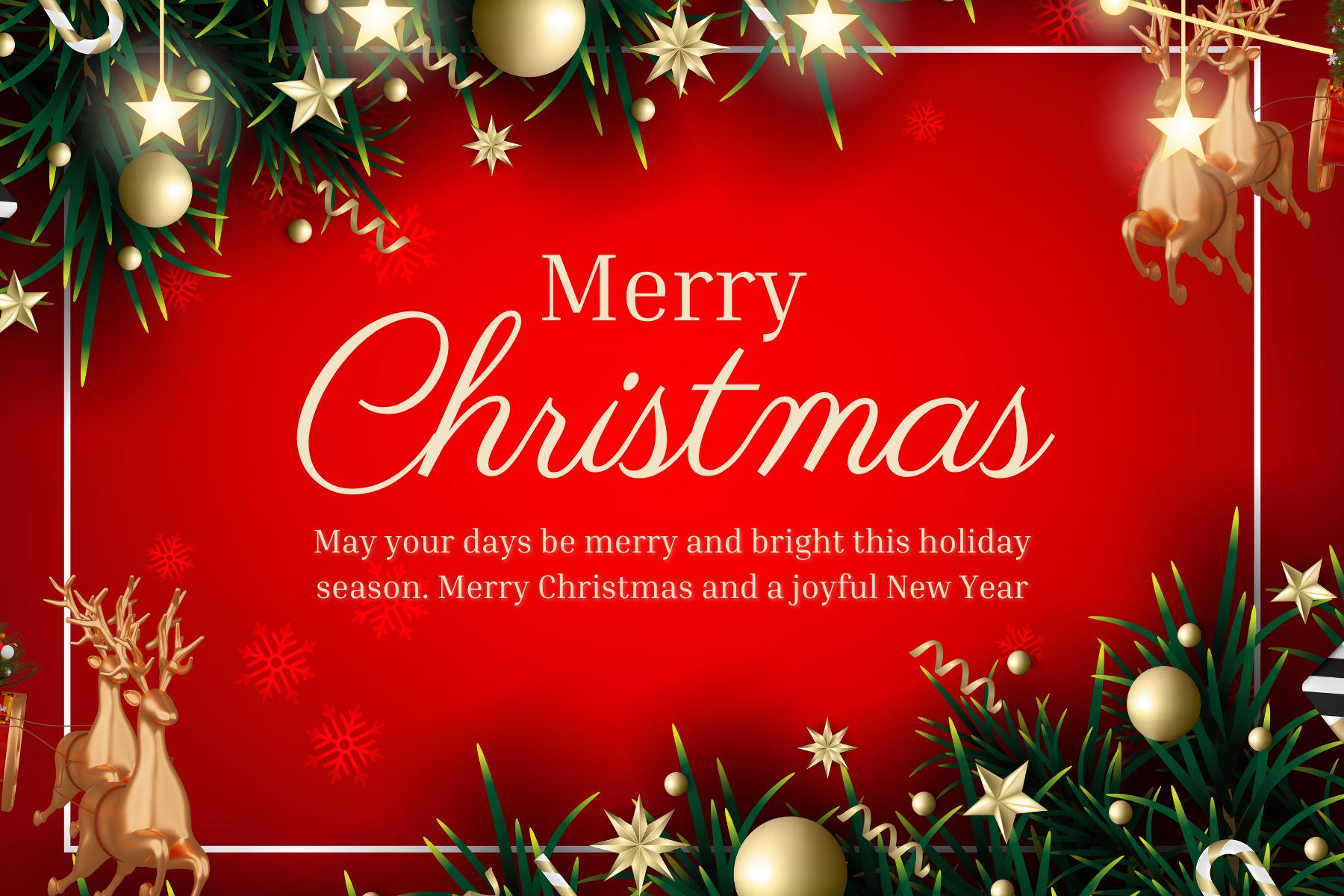 Editable Christmas Card Template | Canva Holiday Card (Digital Download) | Loki's Shop Too