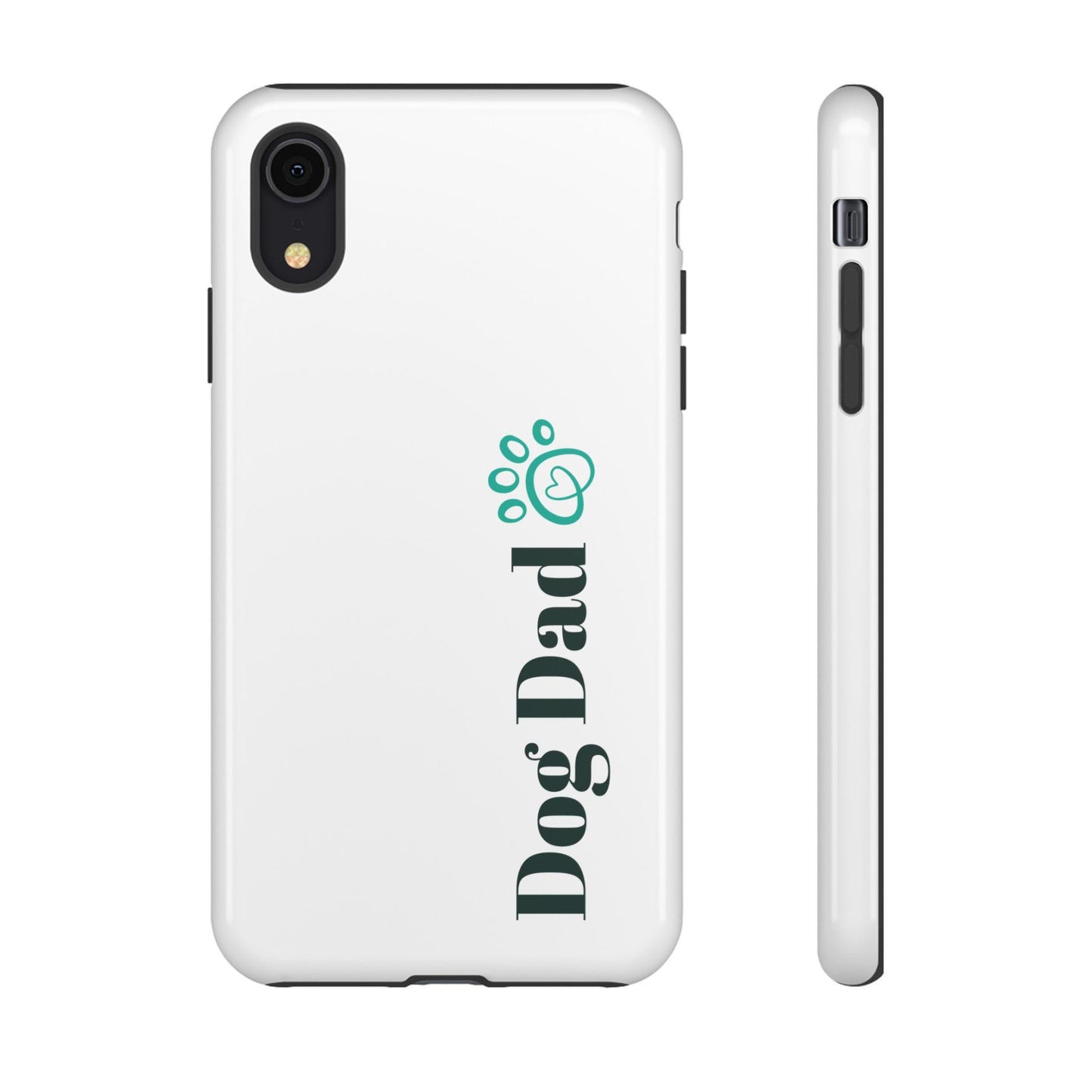 Dog Dad Phone Case, Tough Phone Cover for Dog Lovers, Gift for Pet Owners, Customizable Dog Parent Case, Ideal for Father's Day | Loki's Shop Too