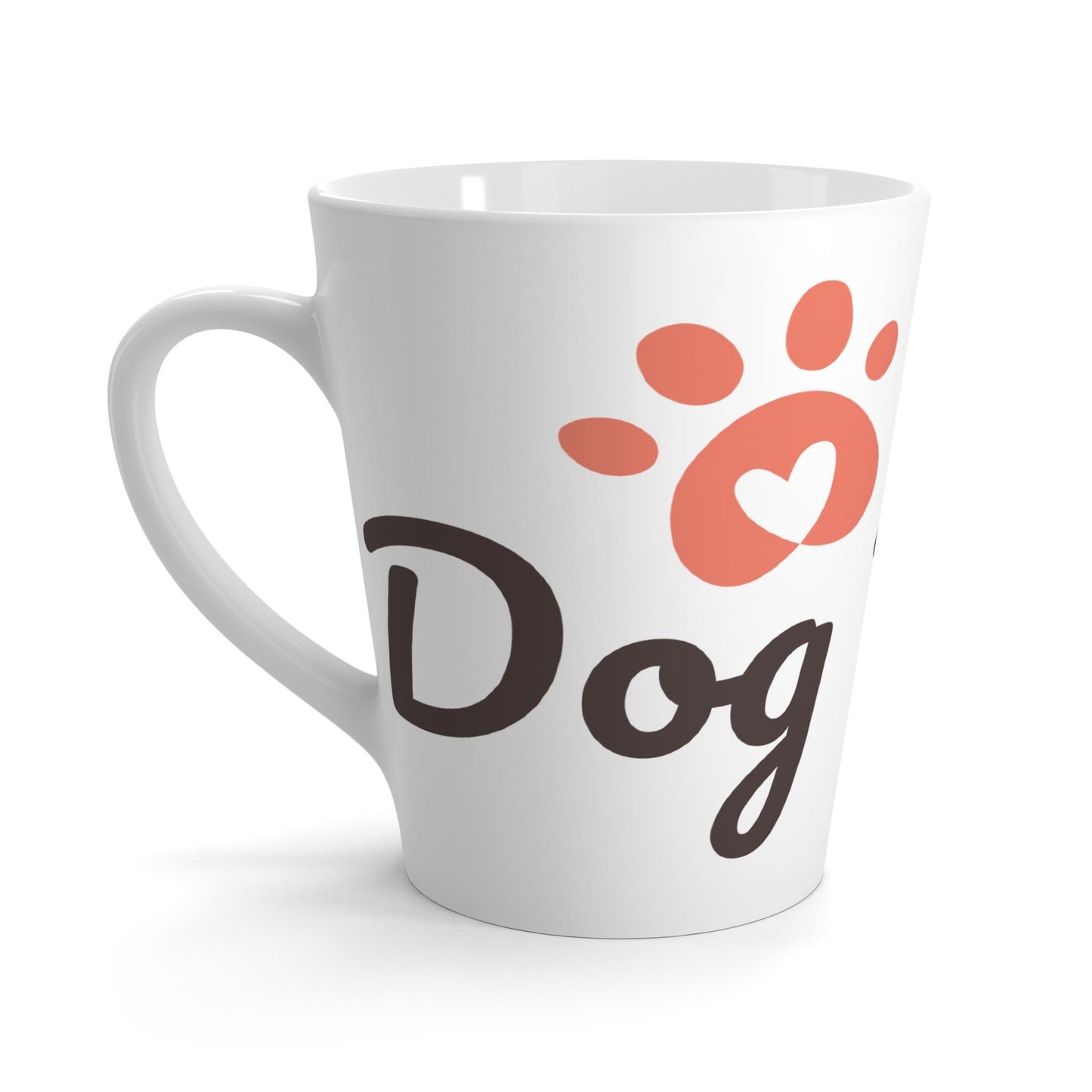 Dog Mom Latte Mug, Pet Lover Gift | Loki's Shop Too