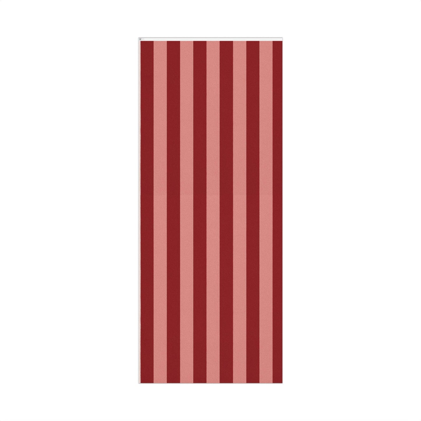 Festive Red Stripe Christmas Gift Wrap Holiday Paper | Loki's Shop Too