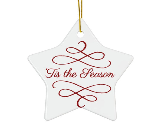 Christmas Tis the Season Ornament | Loki's Shop Too